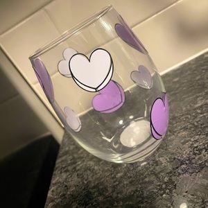 Valentines Day Glass